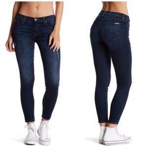 NWT Hudson dark denim Krista ankle jeans